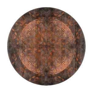 Goldener Kupferschimmer Schneidebrett