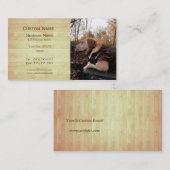 Goldener Labrador - der beste Freund eines Visitenkarte (Vorne/Hinten)