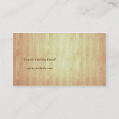 Goldener Labrador - der beste Freund eines Visitenkarte (Rückseite)