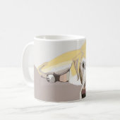 Goldener Labrador Kaffeetasse (Vorderseite Links)