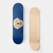 Goldener Labrador Skateboard (Vorderseite)