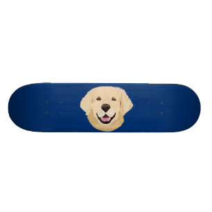 Goldener Labrador Skateboard