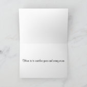 Goldener Labrador-Welpe Karte (Innenseite)