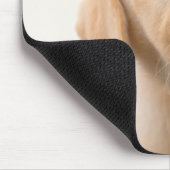 Goldener Labrador-Welpe Mousepad (Ecke)