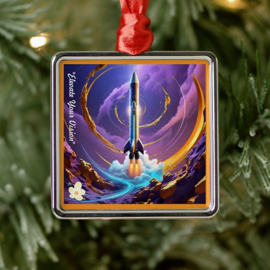 "Goldener Launch" Ornament Aus Metall (Baum)