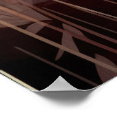 Goldener Lebenskreis Poster (Ecke)