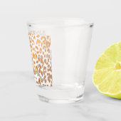 Goldener Leopard-Druck Schnapsglas (Rechts)