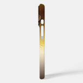 Goldener Leopard mit metallischen Tropfeffekten 🐆 Case-Mate iPhone Hülle (Rückseite / Links)