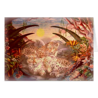 goldener Leopardmorgen