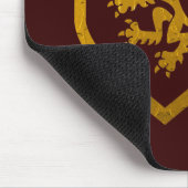 Goldener Löwenkönig Mousepad (Ecke)