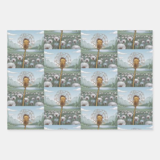 Goldener Lüster Silberleuchter Wrapping Paper Geschenkpapier Set (Vorderseite 2)