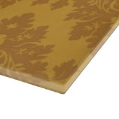 Goldener Luxusdamast Schneidebrett (Ecke)