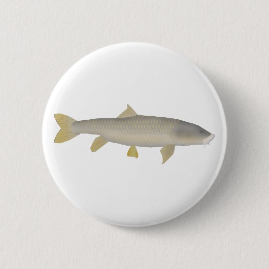 Goldener Mahseer Button (Vorderseite)