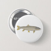 Goldener Mahseer Button (Vorne & Hinten)