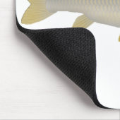 Goldener Mahseer Mousepad (Ecke)