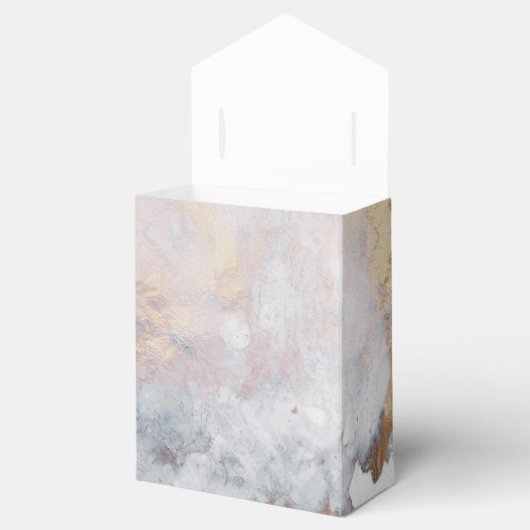 Goldener Marmor Geschenkschachtel (Geöffnet)