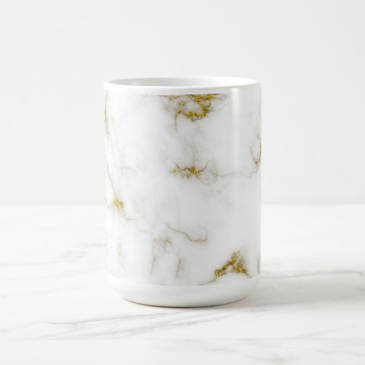 Goldener Marmor Kaffeetasse (Mittel)
