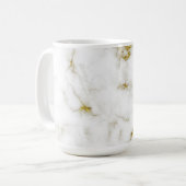 Goldener Marmor Kaffeetasse (Vorderseite Links)
