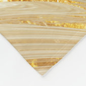 Goldener Marmor: luxuriöser Texturhintergrund. Fleecedecke (Ecke)