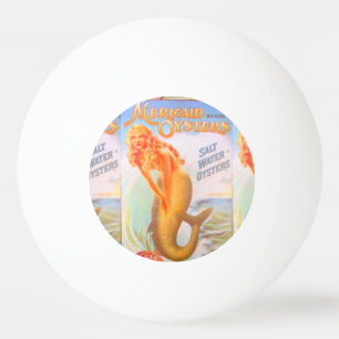 goldener Meerjungfrau-Klingeln pong Ball Tischtennisball