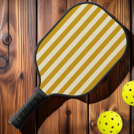 Goldener Ocker aus dem Mittelalter Pickleball Schläger