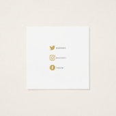 Goldener Ohrring, soziale Symbole (Rückseite)