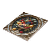 Goldener Orchard Fliese (Seite)