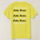 Goldener Park Twirl Girl T - Shirt (Design Rückseite)