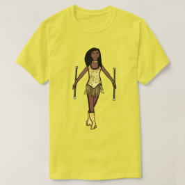Goldener Park Twirl Girl T - Shirt