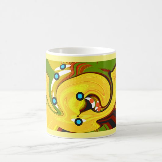 Goldener Pfad Kaffeetasse (Mittel)