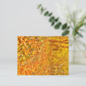 Goldener Pfad Postkarte (Stehend Vorderseite)