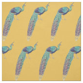 Goldener Pfau Stoff (Muster)