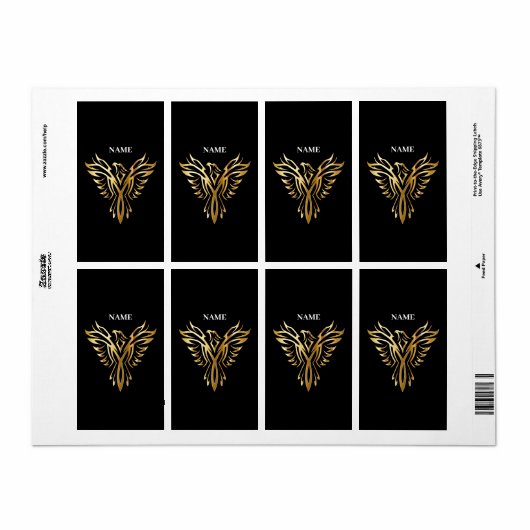 Goldener Phönix, Eleganz (Vorne)