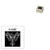 Goldener Phönix, Eleganz Gummistempel (Stempel)