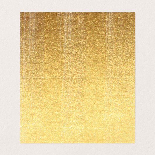 Goldener Pinselstrich Visitenkarten (Innenseite Aufgefaltet)