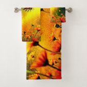 Goldener Pollen für Bienen Joy Design Badhandtuch Set (Insitu)