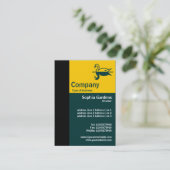 Goldener Quotient Vertikal 01 Visitenkarte (Stehend Vorderseite)