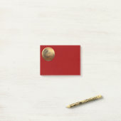 Goldener Ram Happy Chinese New Year of Sheep 2015 Post-it Klebezettel (Auf Schreibtisch)