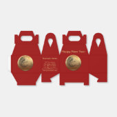 Goldener Rast Chinesischer Lunar Neujahr Zodiac F  Geschenkschachtel (Ungefaltet)