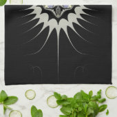 Goldener Raum Geschirrtuch (Gefaltet)