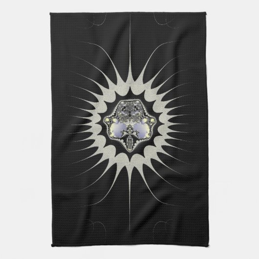 Goldener Raum Geschirrtuch (Vertikal)