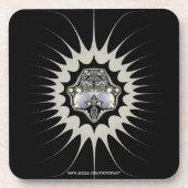 Goldener Raum Getränkeuntersetzer (Vorderseite)