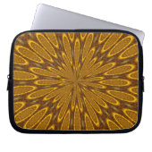 Goldener Raum Laptopschutzhülle (Vorderseite)