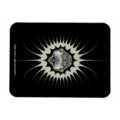 Goldener Raum Magnet (Horizontal)