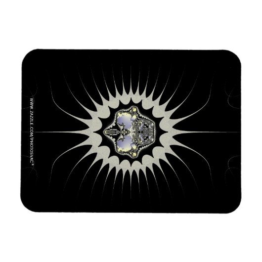 Goldener Raum Magnet (Horizontal)