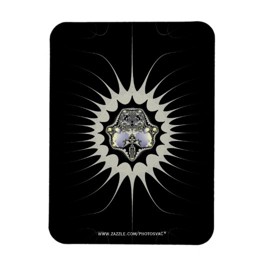 Goldener Raum Magnet (Vertikal)