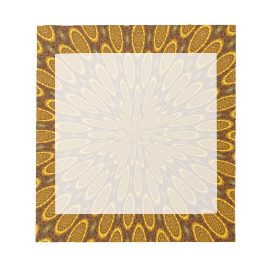 Goldener Raum Notizblock (Vorderseite)
