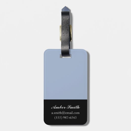 Goldener Regen Gepäckanhänger (Rückseite vertikal)