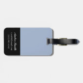 Goldener Regen Gepäckanhänger (Rückseite horizontal)