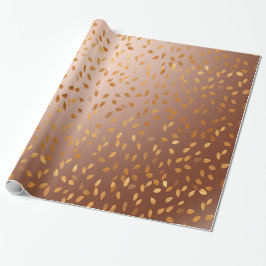 Goldener Regen Geschenkpapier
